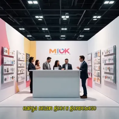 Harga Desain Booth Bondowoso